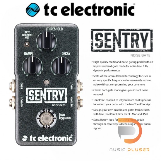 TC ELECTRONIC SENTRY NOISE GATE TC ELECTRONIC SENTRY NOISE GATE