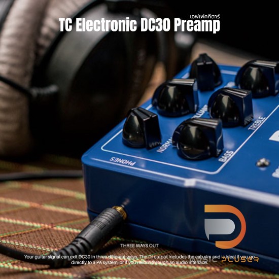 เอฟเฟคกีตาร์ TC Electronic DC30 Preamp เอฟเฟคกีตาร์ TC Electronic DC30 Preamp