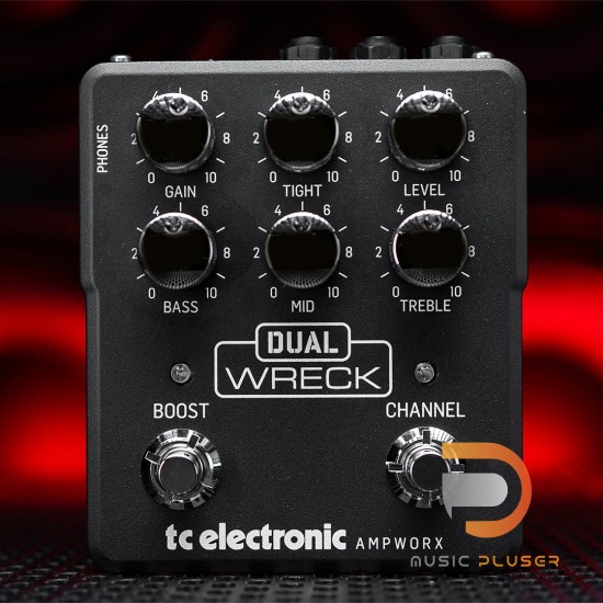 เอฟเฟคกีตาร์ TC Electronic Dual Wreck Preamp เอฟเฟคกีตาร์ TC Electronic Dual Wreck Preamp