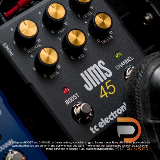 เอฟเฟคกีตาร์ TC Electronic JIMS 45 Preamp เอฟเฟคกีตาร์ TC Electronic JIMS 45 Preamp