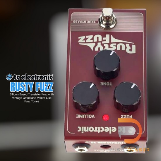 เอฟเฟคกีต้าร์ Tc Electronic Rusty Fuzz เอฟเฟคกีต้าร์ Tc Electronic Rusty Fuzz