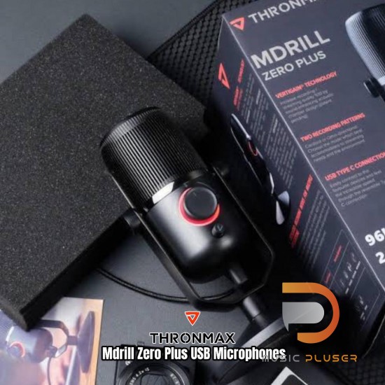 Thronmax Mdrill Zero Plus USB Microphones with 2 Recording Patterns