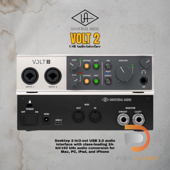 Universal Audio VOLT 2 USB Audio Interface