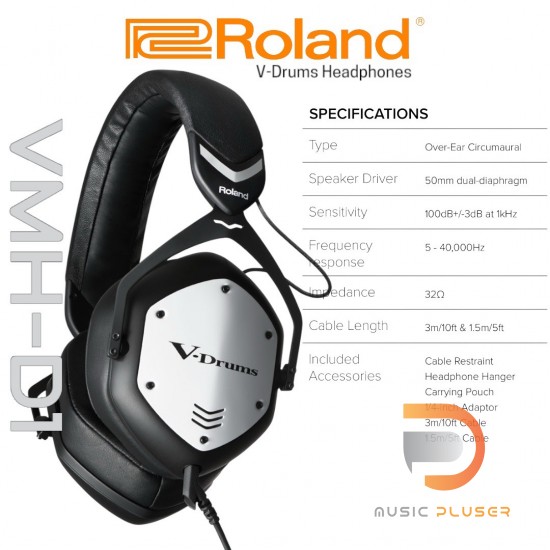 V-Drums Roland VMH-D1 Headphones V-Drums Roland VMH-D1 Headphones