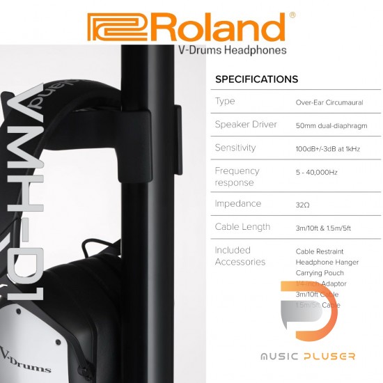 V-Drums Roland VMH-D1 Headphones V-Drums Roland VMH-D1 Headphones