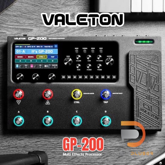 มัลติเอฟเฟคกีต้าร์ Valeton GP200 มัลติเอฟเฟคกีต้าร์ Valeton GP200