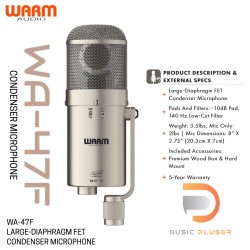 Warm Audio WA-47F Large-Diaphragm Condenser Microphone