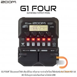 ZOOM G1 Four Guitar Multi-Effects
