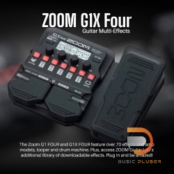 ZOOM G1X Four Guitar Multi-Effects