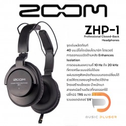 Zoom ZHP-1 Over-Ear Closed-Back Headphones